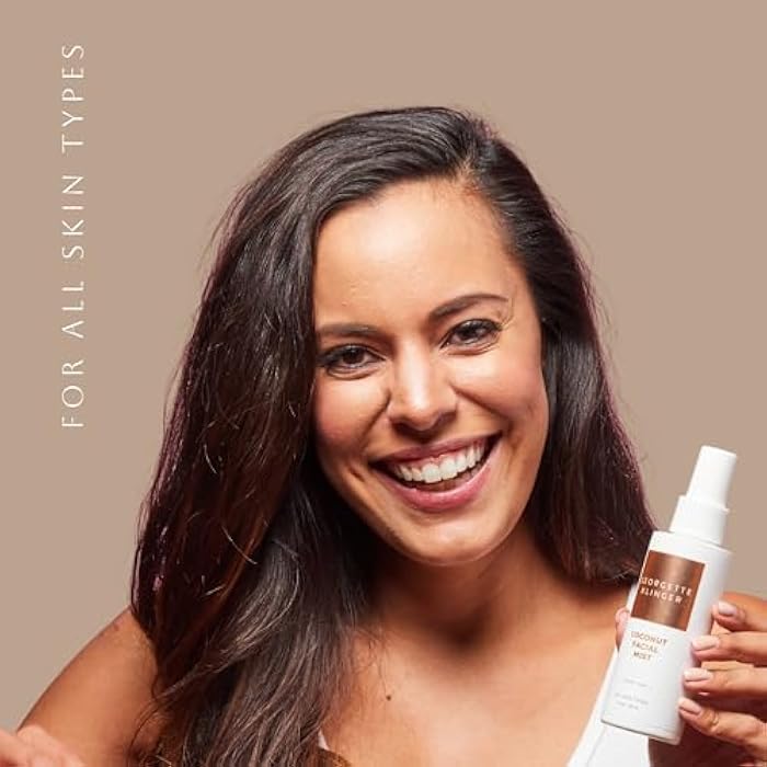 Georgette Klinger Coconut Facial Mist - Hydrating, Long-Lasting Makeup Setting Spray with Moisturizing Antioxidants for Dewy Matte Face, Protects and Plumps Dehydrated Skin - 4.2 oz - Image 4