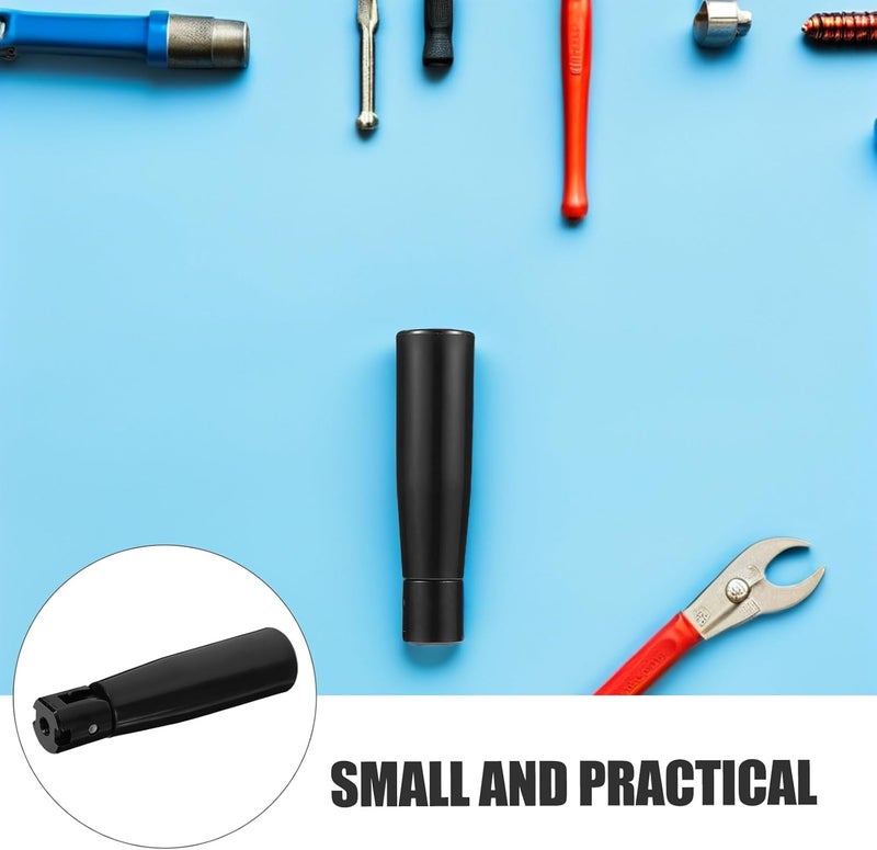 2pcs Black Folding Revolving Handle Grip, 20x63mm M6 Machine Tool Crank Handles with Smooth Rotating Grip for Lathe and Industrial Machinery - Image 4