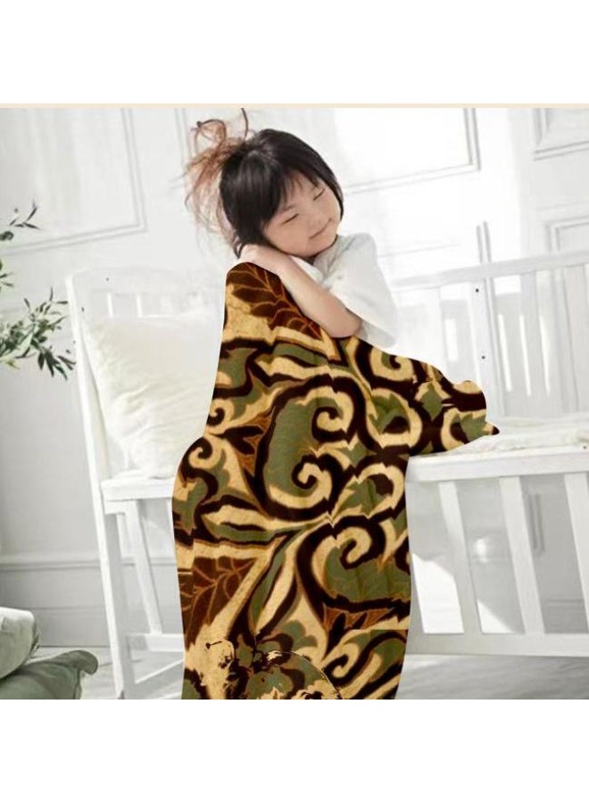 general Traditional flannel thin blanket (warm and comfortable, suitable for sleeping, playing games, dust removal and sandproof) 150cm*200cm - 21 - Image 4