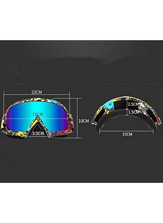 Zsling OTG Ski Snow Goggles, 100% UV Protection Anti Fog Snowboard Goggles for Men Women Youth - Image 5