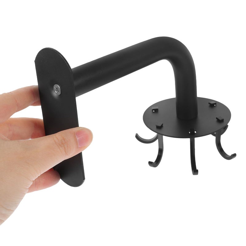 Stainless Steel Rotating Wall Hooks Set No Punching For Kitchen Bathroom Towel Storage - Image 5