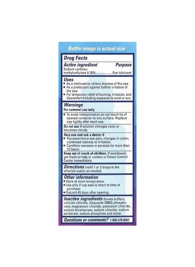Thera Tears TheraTears, Dry Eye Therapy, Lubricant Eye Drops, 1 fl oz (30 ml)  - Image 3