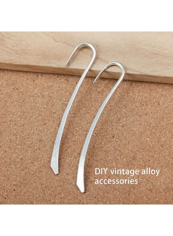 Golden Aluminum Alloy Bookmarks 10pcs Reusable Vintage Jewelry Travel Souvenir - Image 4