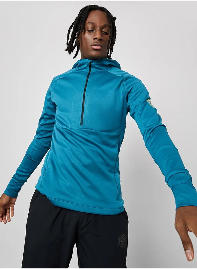 umbro Pro Training Elite Half Zip Hoodie
