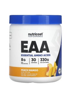 Nutricost Nutricost, Performance, EAA Powder, Peach Mango, 11.8 oz (330 g)  - Image 1