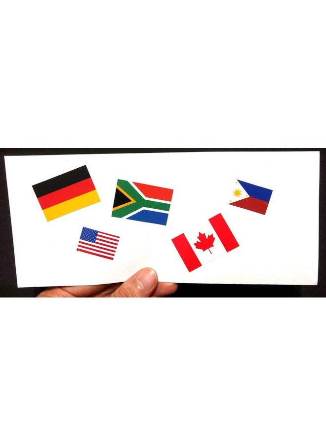 PremiumTT temporary tattoos - 40 Removable Stickers: Indian Flag India Party Favors Decals - Image 1