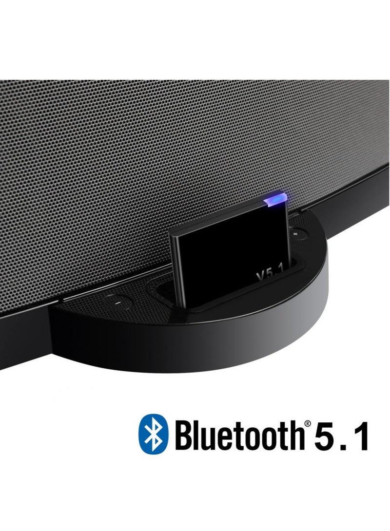 30 Pin Bluetooth Adapter 5.1 Bluetooth Receiver Wireless Bluetooth Audio Receiver Compatible with Apple Dock Ipod Audio Bose SoundDock and Other 30pin IPod IPhone Music Docking Station - Image 3
