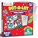 Funcils Christmas Special Dot Stickers for Toddlers Holiday Theme Dot Art Activity for Kids DIY Craft Kit Stocking Stuffers Christmas Gift for Boys Girls Ages 3 4 5 6 7 Year Old - Image 3