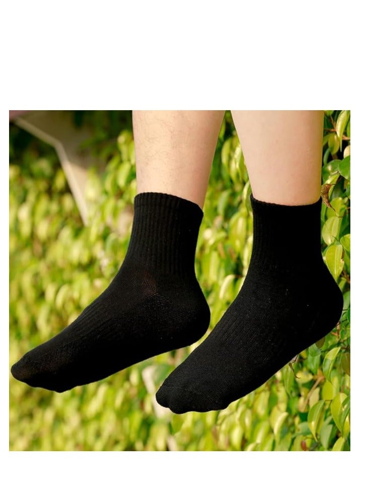 DIAMOND TOE 6 أزواج من جوارب الكاحل المبطنة للرجال - راحة قطنية فاخرة - جوارب رياضية للرجال - مقاس EU 40-45 - Image 5