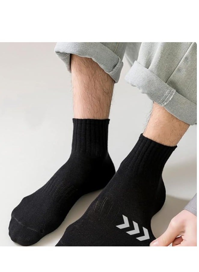 DIAMOND TOE 6 أزواج من جوارب الكاحل المبطنة للرجال - راحة قطنية فاخرة - جوارب رياضية للرجال - مقاس EU 40-45 - Image 2