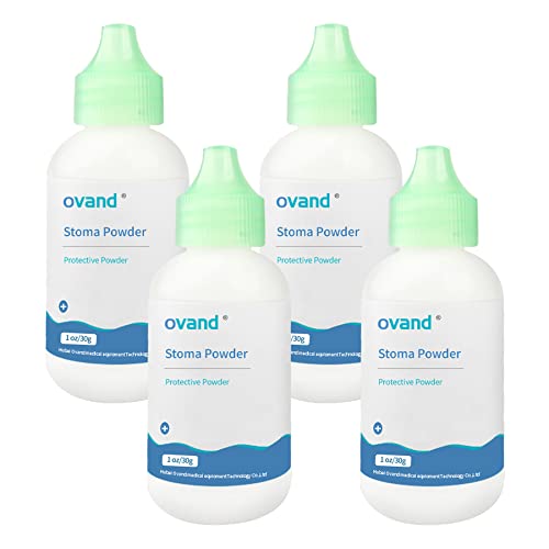 ovand 4 Pack Stoma Powder Ostomy Skin Care Powder Protects Skin Keep Dry Ostomy Powder - Image 2