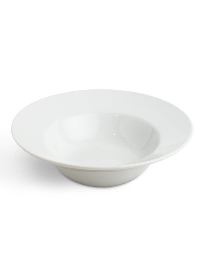 Urban Snackers Porcelain Winged Pasta Plate, 25 Cm, White - Image 2