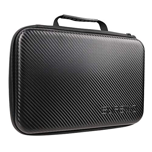 SUREWO Surface-Waterproof Carrying Case Compatible with GoPro Hero 13/12/11/10/9/8/7/(2018)/6/5 Black,DJI osmo action,AKASO/Campark/YI Action Camera and More (Large) - Image 1