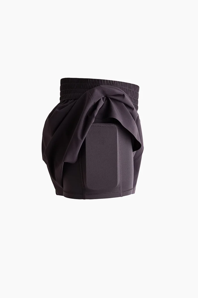 H&M  Double-layered sports shorts for Women | Best Price UAE