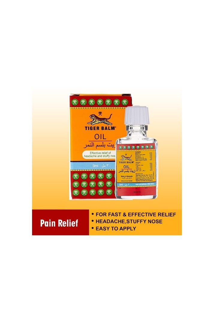 زيت لعلاج الصداع واحتقان الأنف ٣ مل (عبوة من ١٢ قطعة) - Image 3