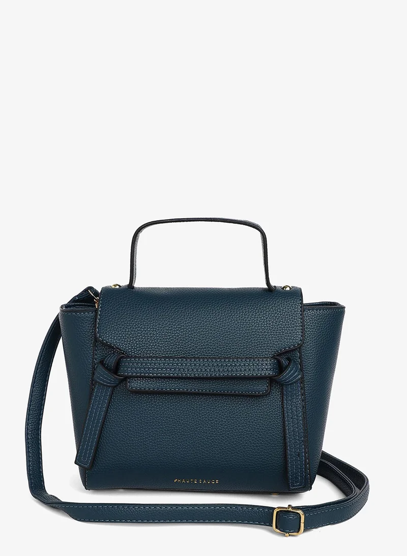 Haute Sauce  Women's The Cruise Hand Bag - Navy Blue for Women | Best Price UAE