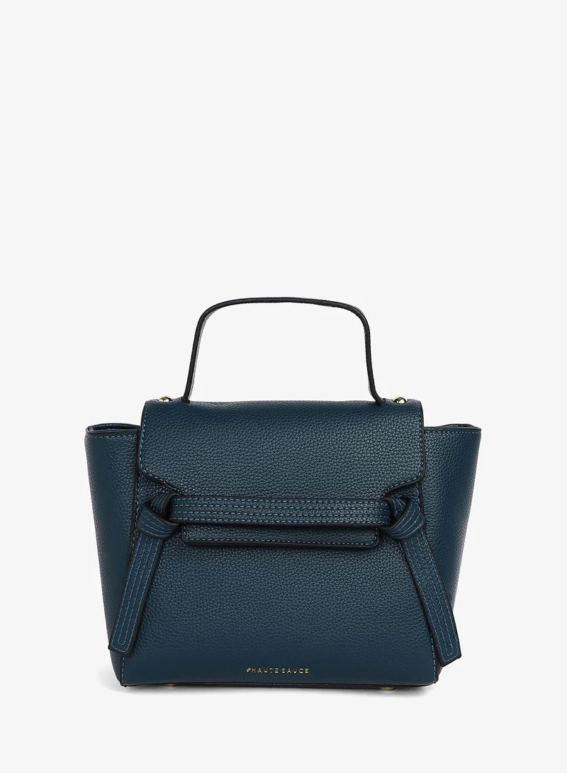 Haute Sauce  Women's The Cruise Hand Bag - Navy Blue for Women | Best Price UAE