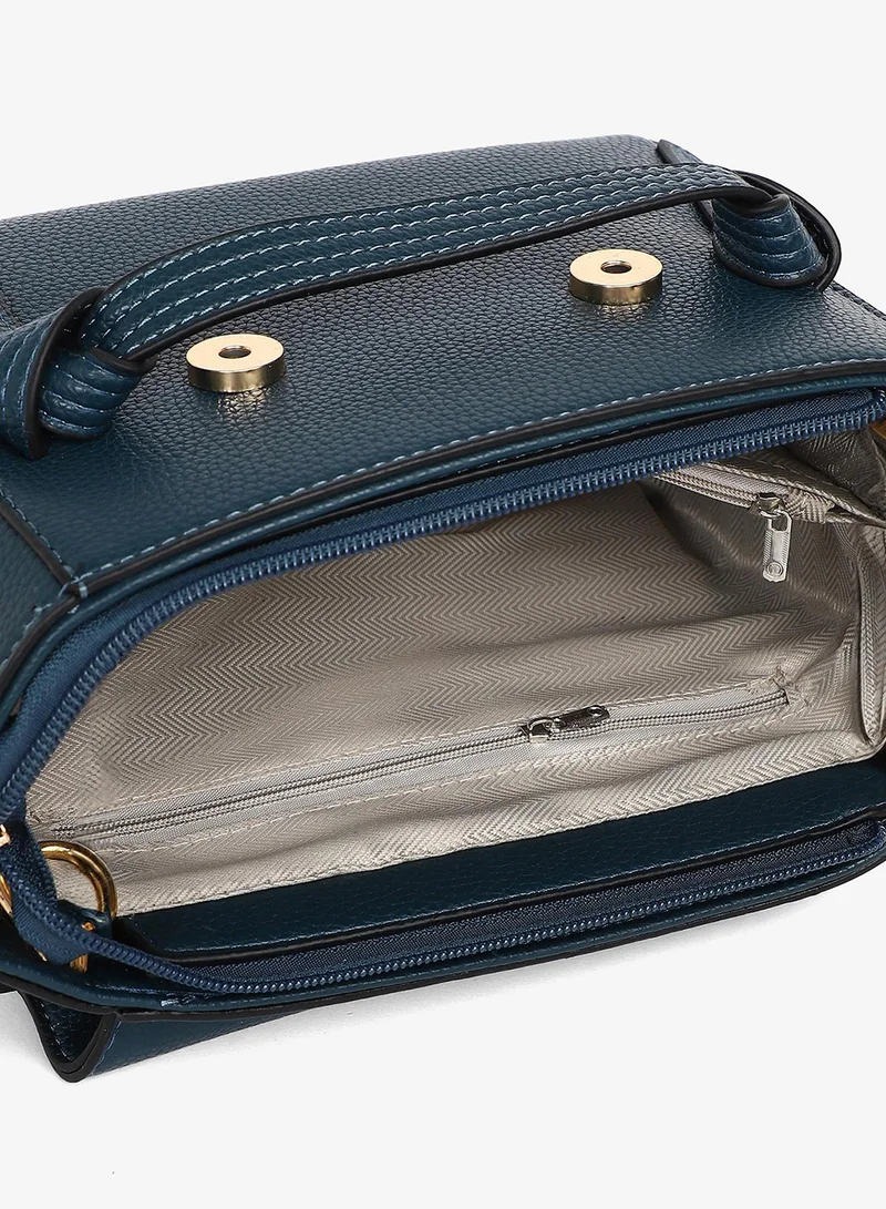 Haute Sauce  Women's The Cruise Hand Bag - Navy Blue for Women | Best Price UAE