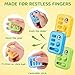 SMALL FISH Fidget Sensory Toys for Kids Adult 3 Pack Finger Fidget Toys for Autism Kids Calming ADHD Tools for Classroom Desk with Clicker Gear Slider Controller Stick Small Fidgets for Travel - Image 4