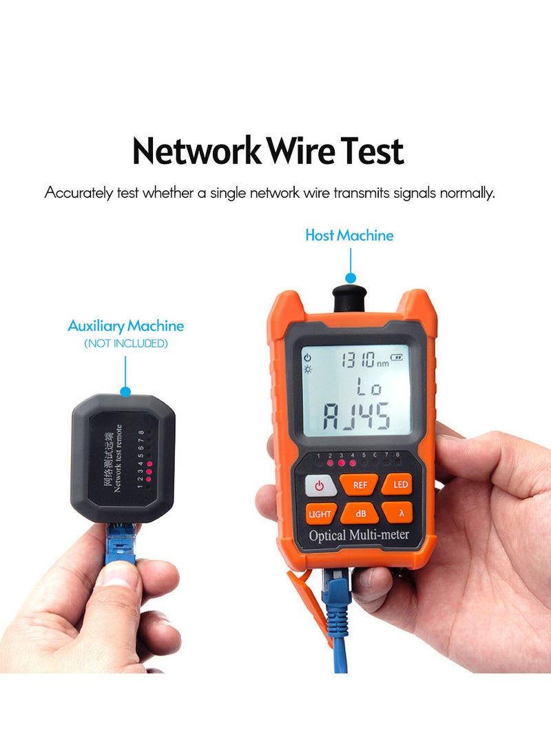 Mini Optical Power-Meter Portable Leds Lighting High Precise Network Fiber Optic Cable Tester Tools - Image 3