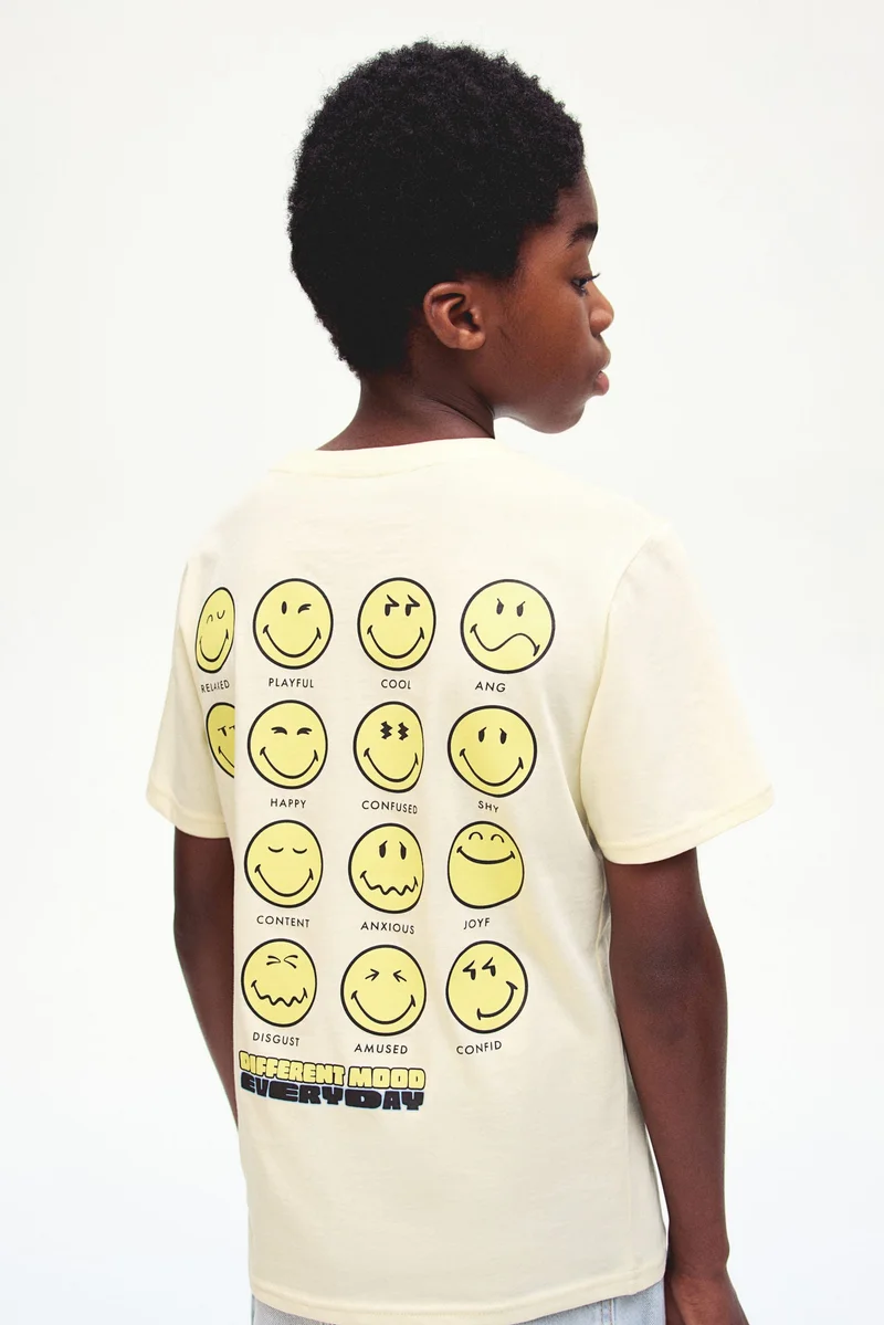 اتش اند ام Printed T-shirt