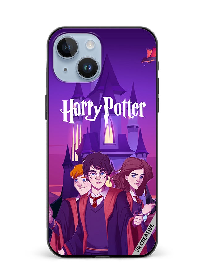 VR CREATIVE Protective Case Cover For Apple iPhone 15 Plus Harry Potter Design Multicolour - Image 1