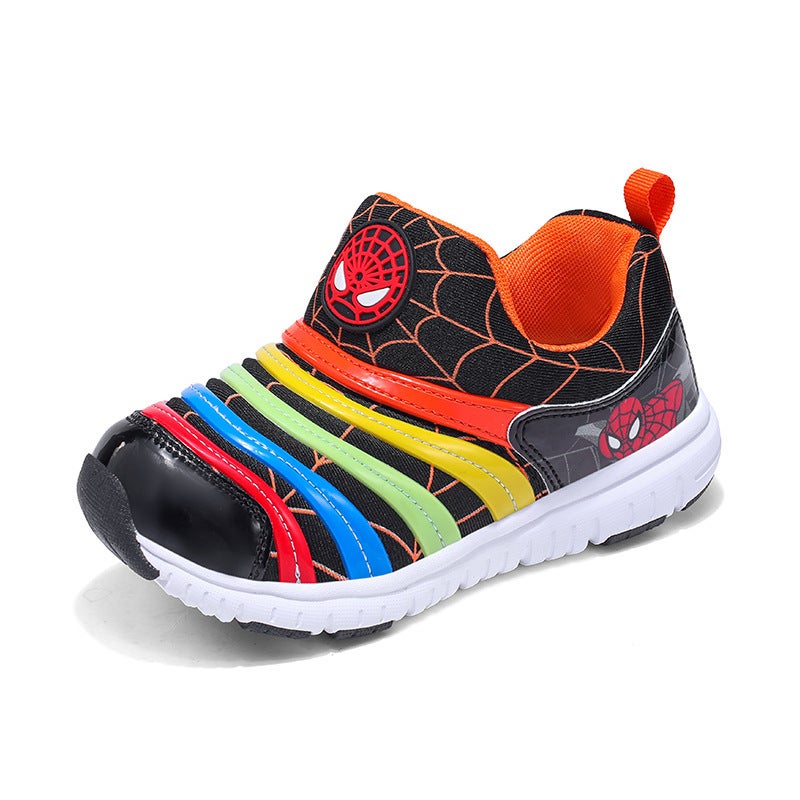 Caterpillar Children'S Shoes, Children'S Breathable Mesh Boys And Girls Baby Shoes, Small And Medium-Sized Children'S Soft-Soled Casual Sports Shoes - Image 1