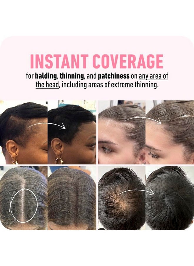 Boldify - BOLDIFY Hairline Powder - Root Touch Up Hair Color for Gray Coverage - Bald Spot Concealing Hair Powder for Women & Men - 48-Hour Stain-Proof - Dark Gray - Image 1