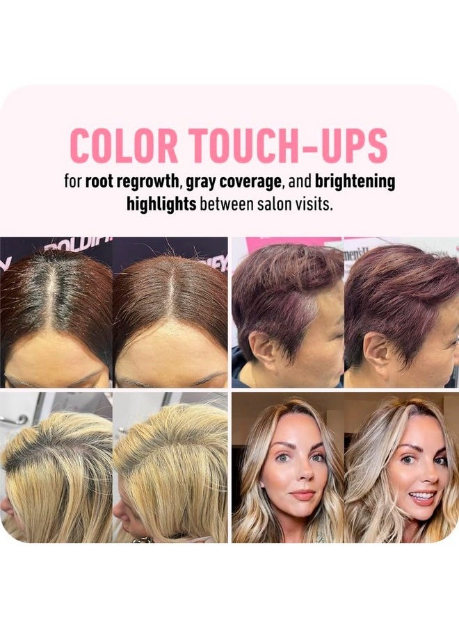 Boldify - BOLDIFY Hairline Powder - Root Touch Up Hair Color for Gray Coverage - Bald Spot Concealing Hair Powder for Women & Men - 48-Hour Stain-Proof - Dark Gray - Image 1