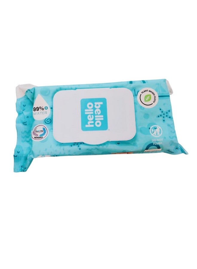 Hello Bello Baby Wipes 60 ct (4-Count) - Image 1