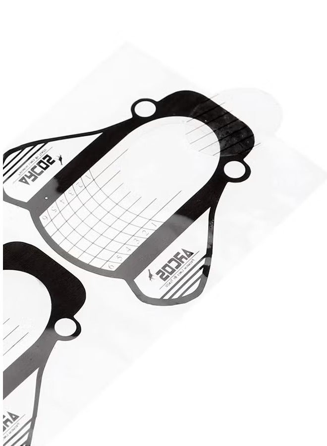 أوريتي أطراف تمديد جل أظافر UV من 500 قطعة باللون الرمادي - Image 3