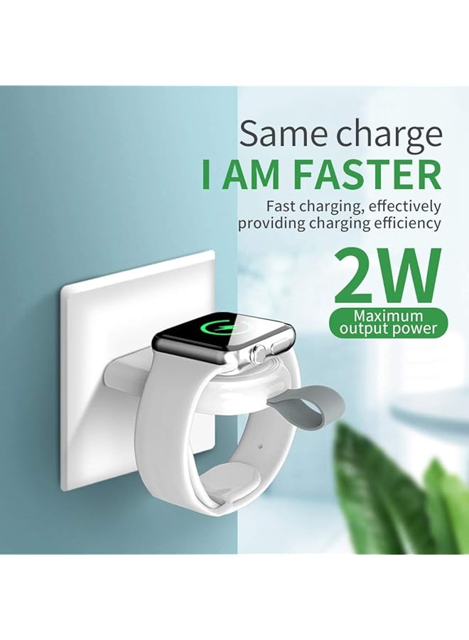 erorex Usb Charger Compatible With Iwatch Watch Magnetic Travel Portable Wireless Chargering Compatible With Watch Series Ultra 9 8 7 6 Se 5 4 3 2 44Mm 42Mm 40Mm 38Mm No Cable Charger - Image 3