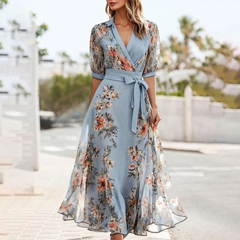 Printed Dress - Image 1
