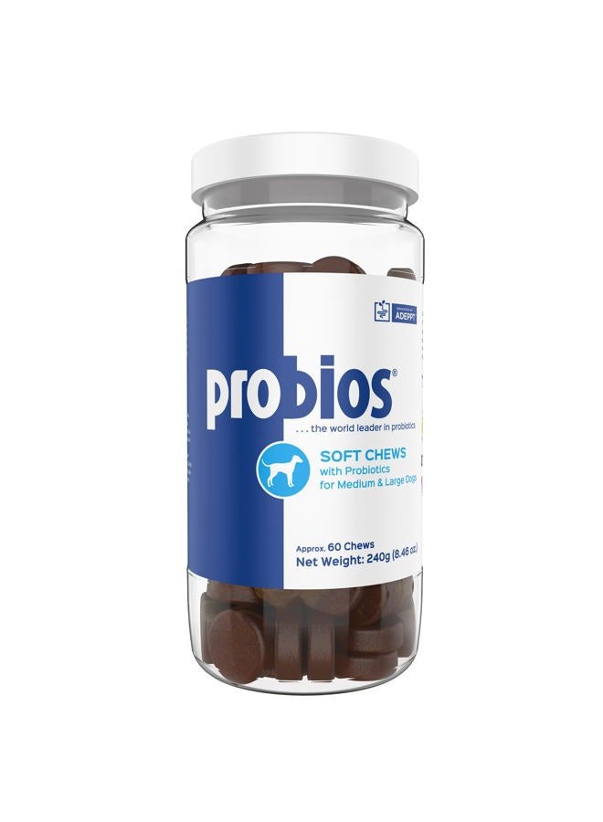 Probios Soft Chews for Medium and Large Dogs, 240gm - Image 1