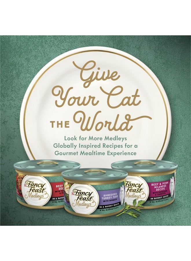 فانسي فيست طعام القطط الرطب عالي البروتين من Purina Fancy Feast، وصفة سمك السلمون البري الألاسكي مع خضروات الحديقة في الصلصة - (عبوة من 24 علبة) 3 أونصة  - Image 5