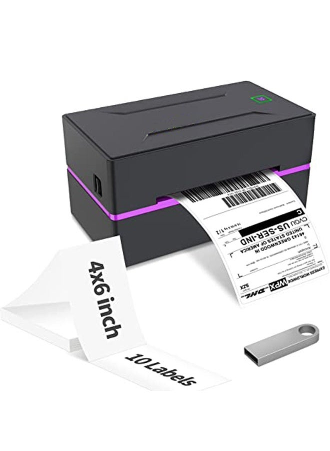 High-Speed Bluetooth Thermal Label Printer - Easy to Use, Compatible with Windows & Mac, Ideal for Shipping Labels, Logistics, Office, Home & Warehouse, Supports Various Label Sizes, No Ink or Toner Required  - Image 1