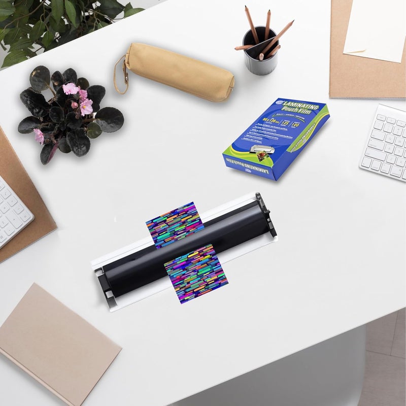 FIS Laminating Film, 90x126mm, 125 Micron Thickness, 100 Sheets Pack - Image 5