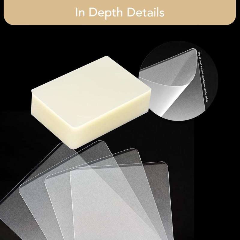 FIS Laminating Film, 90x126mm, 125 Micron Thickness, 100 Sheets Pack - Image 3