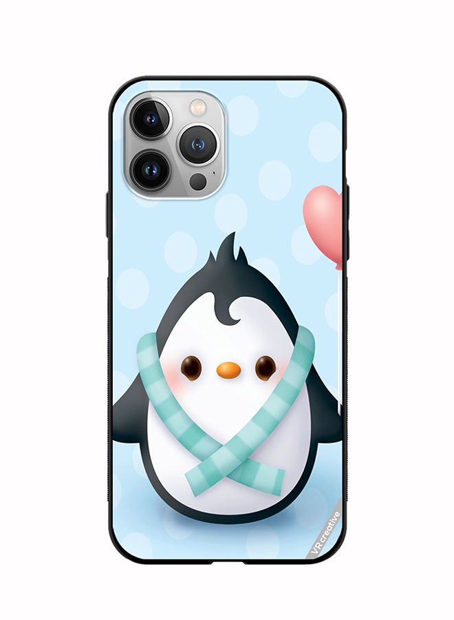 VR CREATIVE Protective Case Cover For Apple iPhone 12 Pro Max Baby Penguin Design Multicolour - Image 1