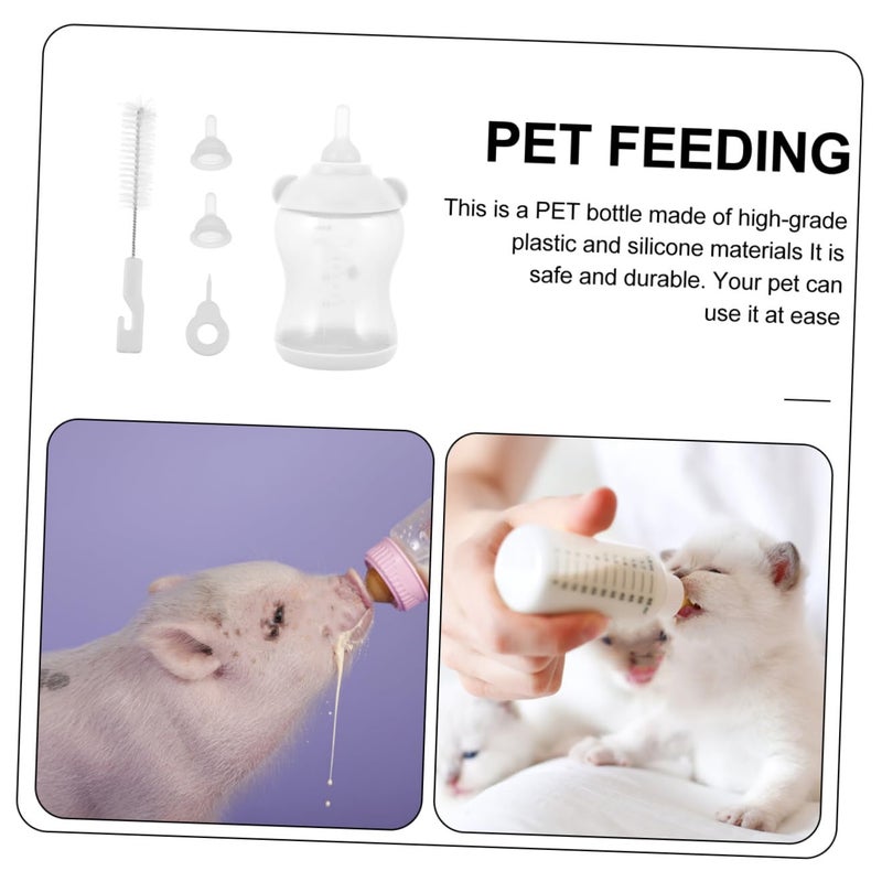 Small Animal Feeding Bottle For Puppies Kittens Lightweight Design Easy To Use - Image 4