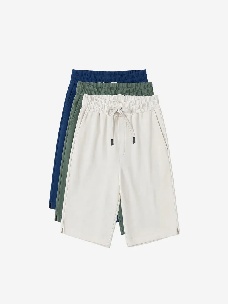 TOMMY Men's Polyester-Elastane Shorts