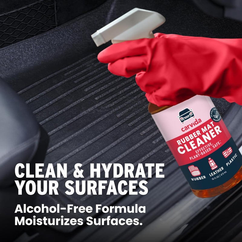 Rubber Mat Cleaner, Plant-Based Cleaner for Automotive Surfaces - Rubber, Plastic, Vinyl, 16oz - Image 4