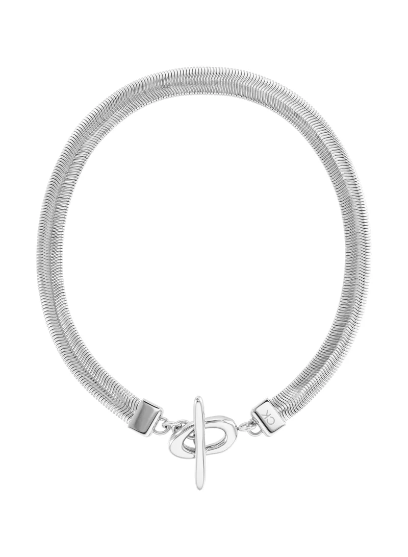 كالفن كلاين Women's Silver Chain Bracelets - 35000594