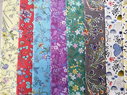 Bbrand 50pcs 10 x 10 inches Cotton Fabric Bundle Squares for Quilting Sewing, Precut Fabric Squares for Craft Patchwork - Image 2