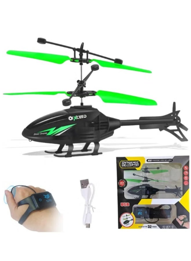 Remote Control Helicopter,RC Helicopter Toy Mini RC Helicopter Remote Control Flying Toy Aircraft Model Toys,High&Low Speed,Flying Toys Gift for Boys - Image 1