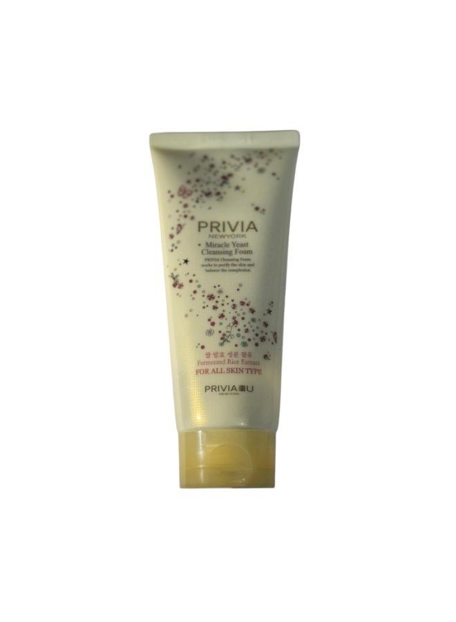 PRIVIA Miracle Yeast Cleansing Foam 180ml - Image 3