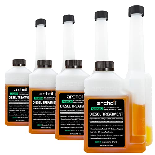 Archoil AR6500 Diesel Treatment (10.1 oz) - Four Pack - Treats 400 Gallons - Additive for All Diesel Vehicles - Image 1