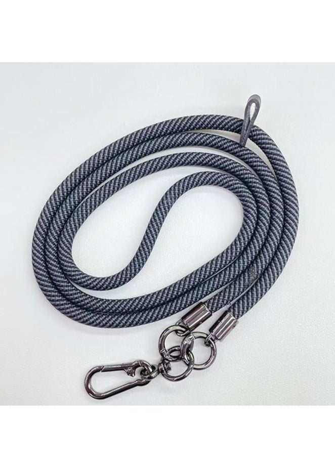 Generic Cell Phone Lanyard Convenient and Comfortable Lanyard Easy to Use Neck Phone Holder Adjustable Length Phone Strap Crossbody With Clear Patch Fits All Mobile Phones  - Image 2
