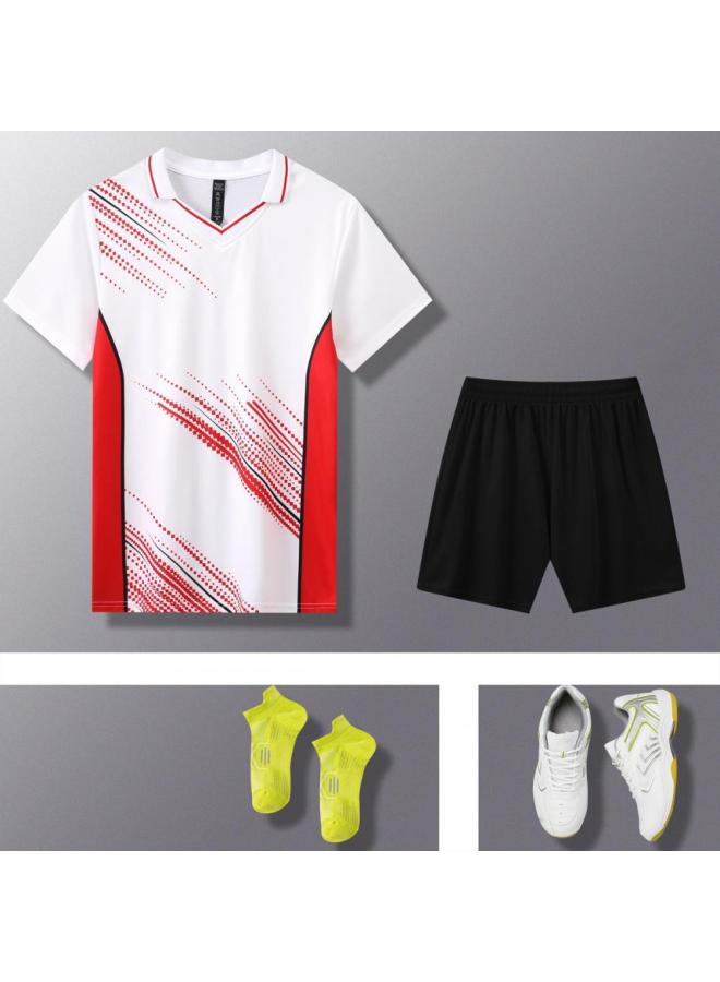Badminton Clothing Sports Suit Kidsren's Training Game Jersey Team Uniform Boys And Girls Quick-drying Table Tennis Clothing Training Camp