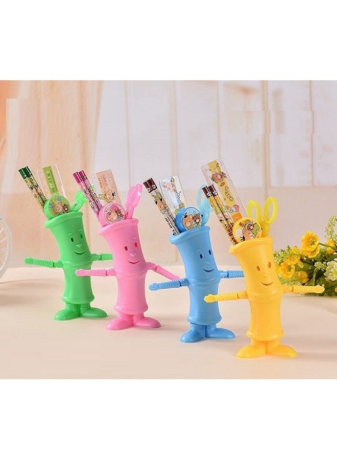 فنبلاست مجموعة أدوات فن بلاست - مجموعة أدوات مكتبية للأطفال، هدية إرجاع للأطفال، أولاد وبنات (أخضر) - Image 1